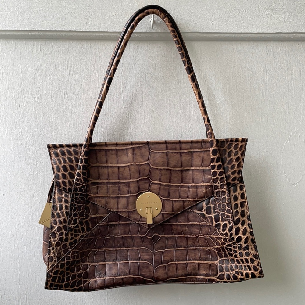 Authentic Smythson leather handbag